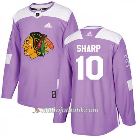 Män Ishockey Chicago Blackhawks Tröja Patrick Sharp 10 Adidas 2017-2018 Lila Fights Cancer Practice Authentic Män Ishockey Chicago Blackhawks Tröja Patrick Sharp 10 Adidas 2017-2018 Lila Fights Cancer Practice Authentic
